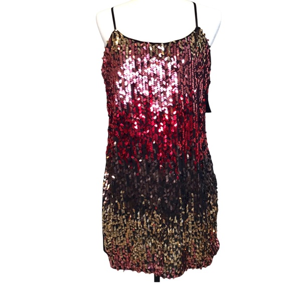 Candy Couture Tops - Candy Couture Sequin Tank/Tunic NWT XL
